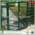 China welded double wire mesh fence panel